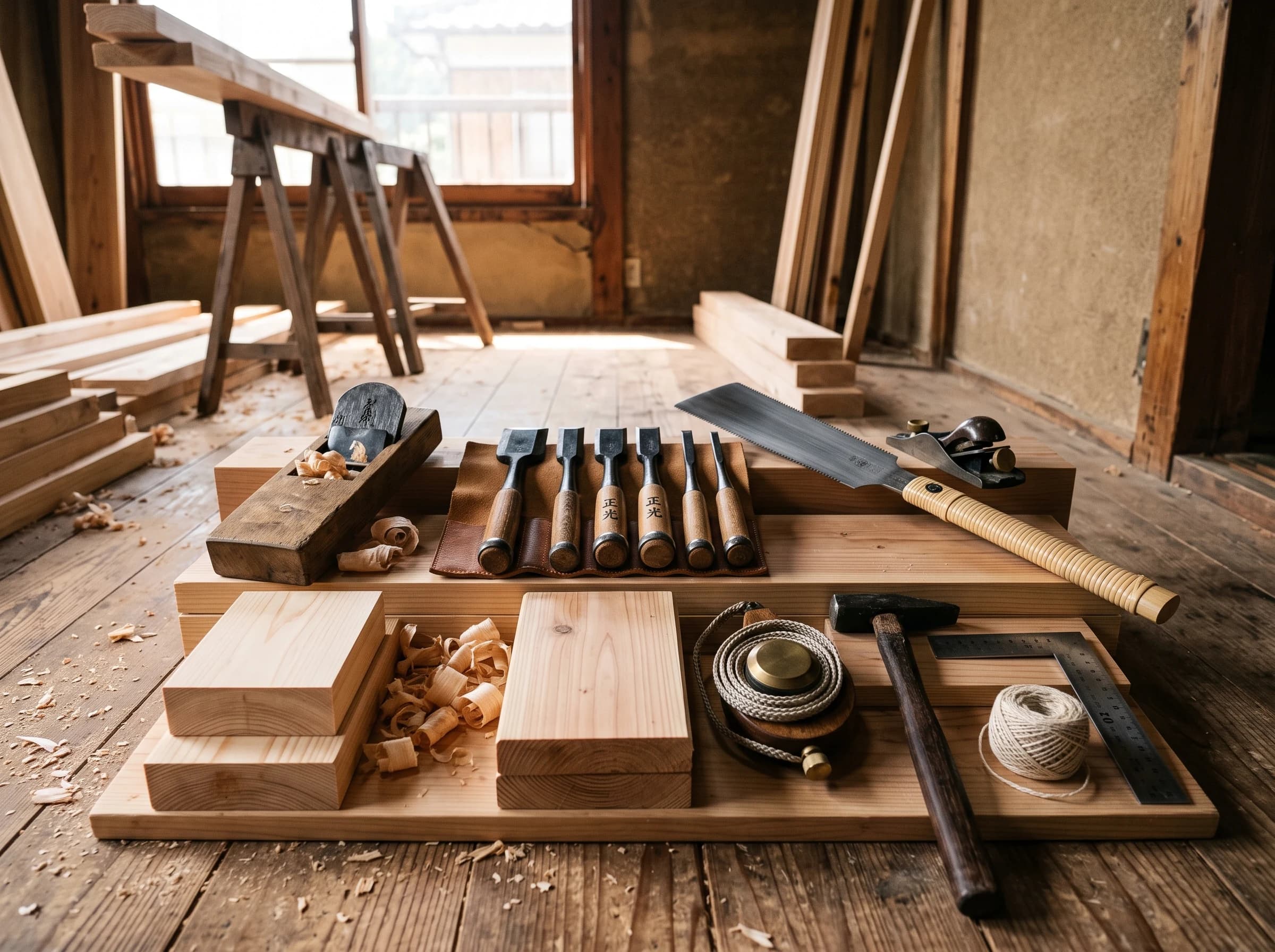 屋内リフォームで使う木材建材